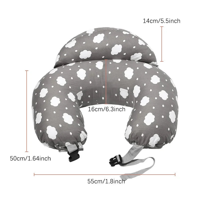 Wider Feeding Pillows Breastfeeding Nursing Support Pillow for Mom Baby Hand-Free Easier Feeding Comfortable Postpartum Recovery