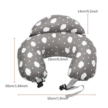 Wider Feeding Pillows Breastfeeding Nursing Support Pillow for Mom Baby Hand-Free Easier Feeding Comfortable Postpartum Recovery