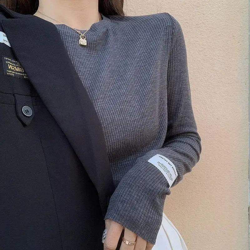 Clothing T Shirt Woman Beige Korean Fashion Streetwear Clothes Top Cute Women's Tshirt High Quality Aesthetic Hot Pullover