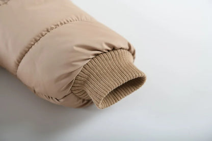 2025 Fashion girl Winter Coats Toddler Kids Jacket Snow Clothes Puffer Dress Girl Warm Hoodie 1 2 3 4 years baby girl outwear