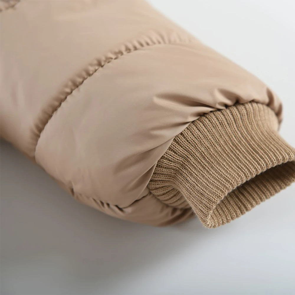 2025 Fashion girl Winter Coats Toddler Kids Jacket Snow Clothes Puffer Dress Girl Warm Hoodie 1 2 3 4 years baby girl outwear