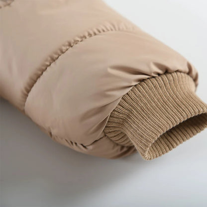 2025 Fashion girl Winter Coats Toddler Kids Jacket Snow Clothes Puffer Dress Girl Warm Hoodie 1 2 3 4 years baby girl outwear