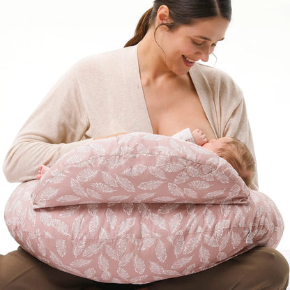 Wider Feeding Pillows Breastfeeding Nursing Support Pillow for Mom Baby Hand-Free Easier Feeding Comfortable Postpartum Recovery