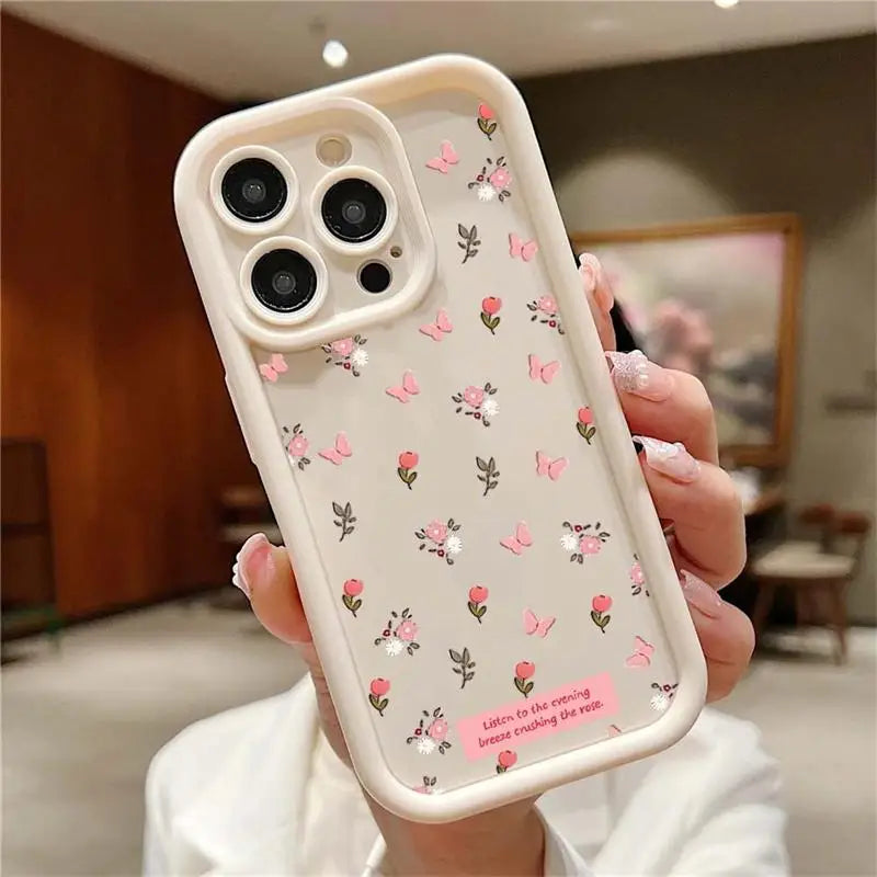 Case For Huawei Honor 400 Pro Magic 7 Lite 6 5 Pro 5G 300 200 90 X9B X9A X8A X8B X7A X7B X6A X8C X8 8X X9 X7 70 Cover Flower